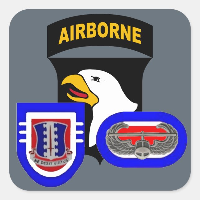 3E BN 187E INFANTERIE 101E ÉTIQUETTE AÉRIENNE (Devant)