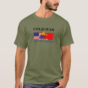 3ème T-SHIRT de GUERRE FROIDE de DIVISION BLINDÉ