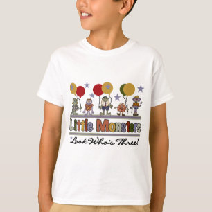 3èmes T-shirts et cadeaux d'anniversaire de monstr
