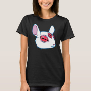 3eyed white Rabbit Tee