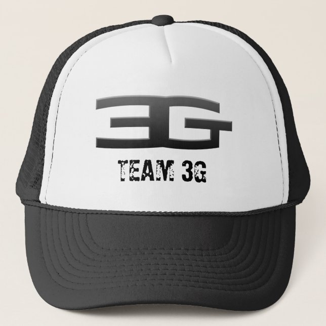 3g, ÉQUIPE 3G - casquette (Devant)