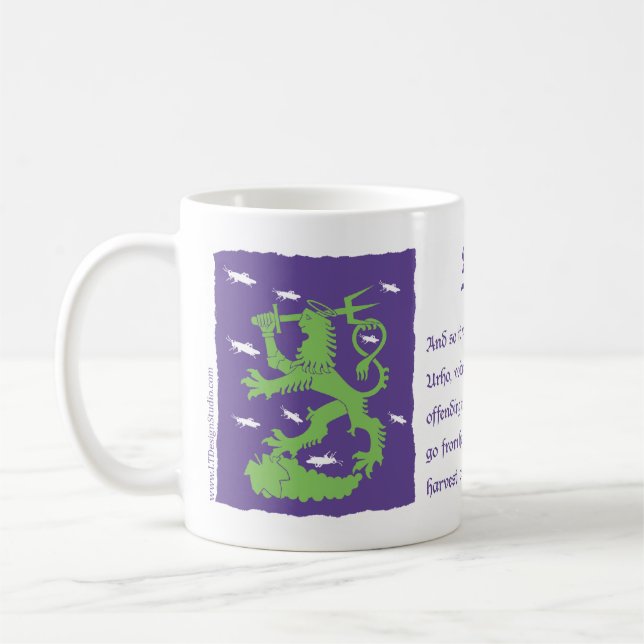 3h16 de St Urho - tasse (Gauche)