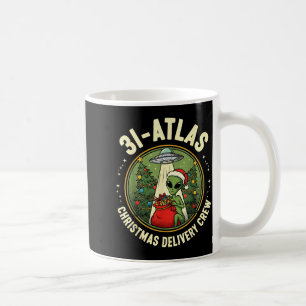3i_atlas Christmas Delivery Crew Alien Santa Space Coffee Mug