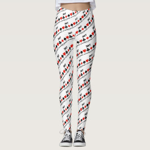 3NT My Favourite Contract Four Card Suits Bridge Leggings