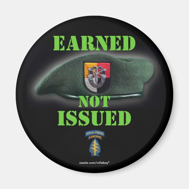 3rd 20th 6th 5th 8th special forces flash Magnet (Front)