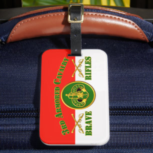 3rd ACR Armored Cavalry Regiment  Luggage Tag