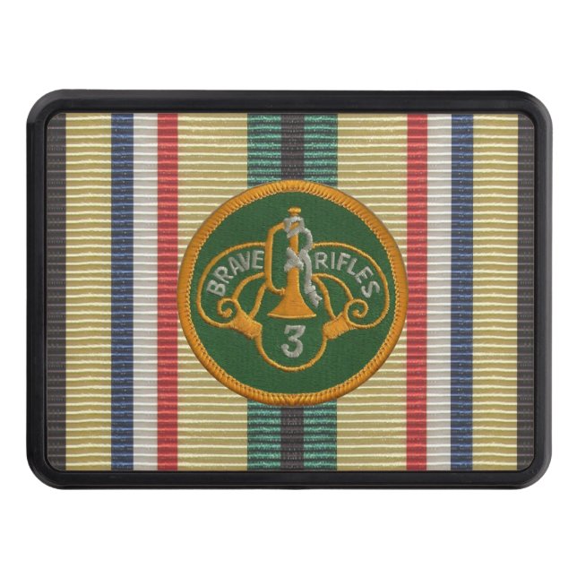 3rd ACR Desert Storm Ribbon Hitch Cover (Front)