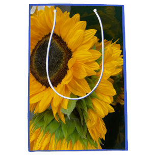 3rd Anniversary Sunflower Medium Gift Bag