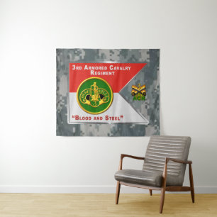 3rd Armored Cavalry Regiment “Brave Rifles” Tapestry