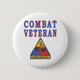 3rd ARMORED DIVISION 2 Inch Round Button