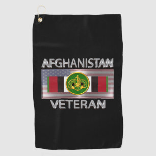 3rd Armoured Cavalry Afghanistan Veteran Golf Towel