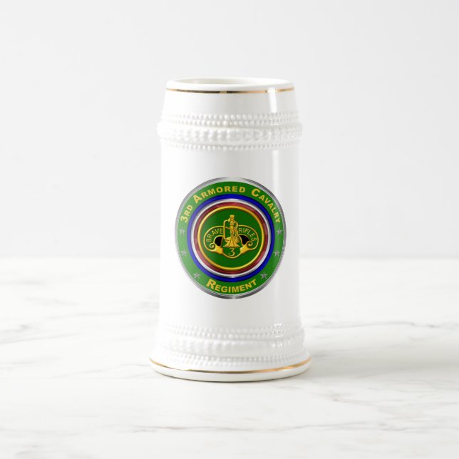 3rd Armoured Cavalry Regiment   Beer Stein (Center)