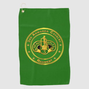 3rd Armoured Cavalry Regiment Golf Towel
