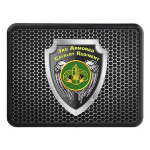 3rd Armoured Cavalry Regiment Shield Hitch Cover