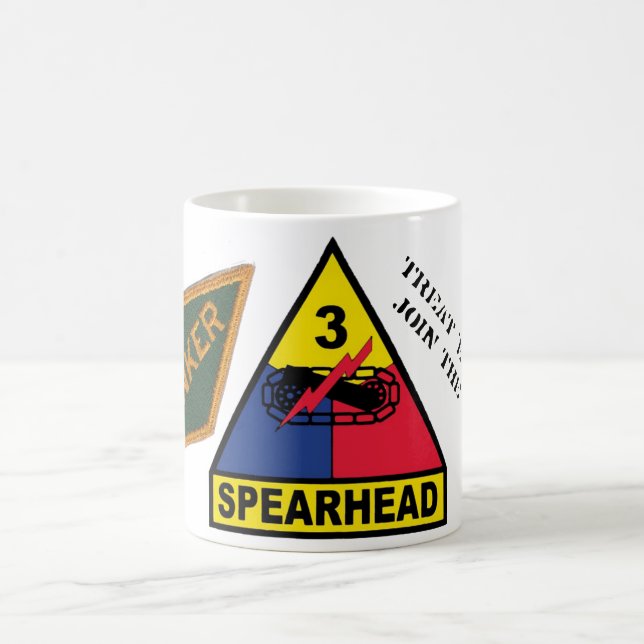 3rd Armoured Division Colour Change Tanker Mug (Center)