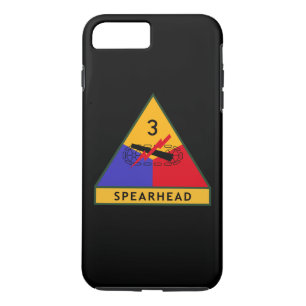 3rd Armoured Division "Spearhead" Black iPhone 8 Plus/7 Plus Case