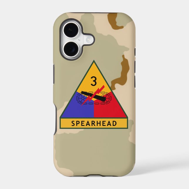 3rd Armoured Division "Spearhead" Desert Camo (Back)