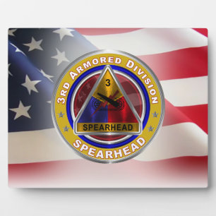 3rd Armoured Division “Spearhead” Plaque