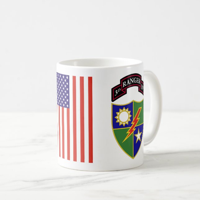 3rd Battalion - 75th Ranger Regiment Mug (Front Right)