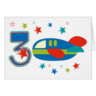 3rd Birthday Airplane