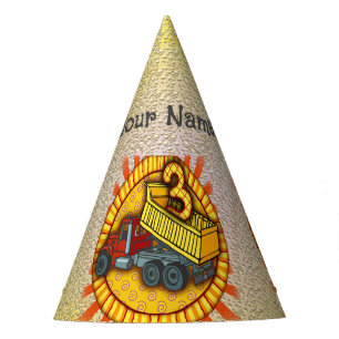 3rd Birthday Dump Truck hat