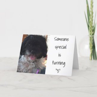 "3rd" BIRTHDAY" FOR A "SPECIAL CHILD" Card