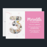 3rd Birthday Girl Number 3 Custom Photo Collage Invitation<br><div class="desc">Celebrate 3rd birthday or wedding anniversary with this custom photo collage. Choose your favourite photos for display. Customize the name, text and date to fit your occasion. This will be a lovely keepsake with personalized message to look back on with family and friends. If you need any other number as...</div>