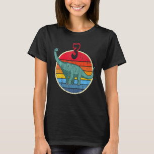 3rd Birthday I Brachiosaurus Diplodocus I Family M T-Shirt
