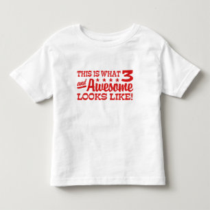 3rd Birthday Toddler T-shirt