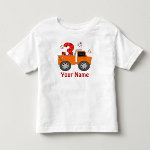 3rd Birthday Truck Personalized T-shirt