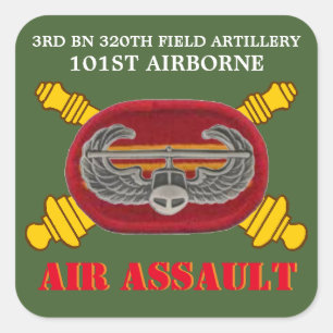 3RD BN 320TH FIELD ARTILLERY 101ST ABN STICKERS