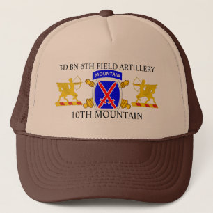 3RD BN 6TH FIELD ARTILLERY 10TH MOUNTAIN HAT