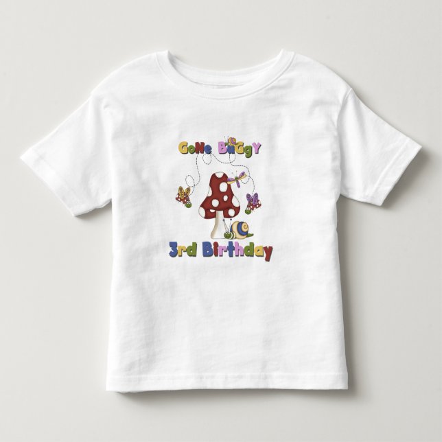 3rd Bug Birthday Tshirts and Gifts (Front)