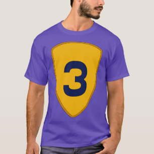 3rd Cavalry Division SSI wo Txt T-Shirt