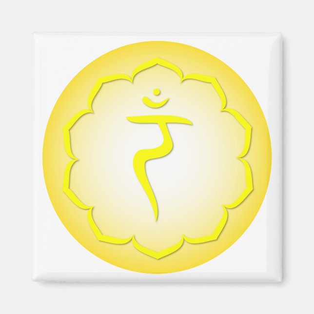 3rd Chakra - Manipura Magnet (Front)