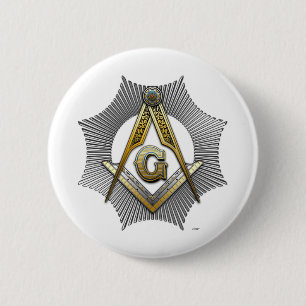3rd Degree: Master Mason 2 Inch Round Button