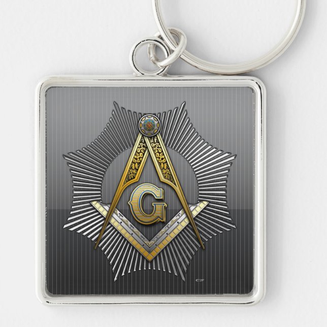 3rd Degree: Master Mason Keychain (Front)