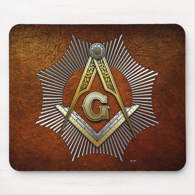 3rd Degree: Master Mason Mouse Pad (Front)