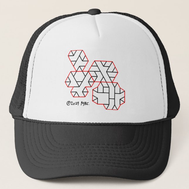 3rd Degree Vertices Geek Hat (Front)