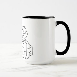 3rd Degree Vertices Geek Mug White