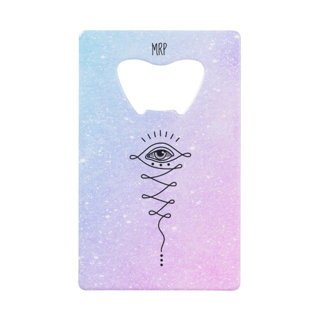 *~* 3rd Eye to Enlightenment & Nirvana * Credit Card Bottle Opener (Front)