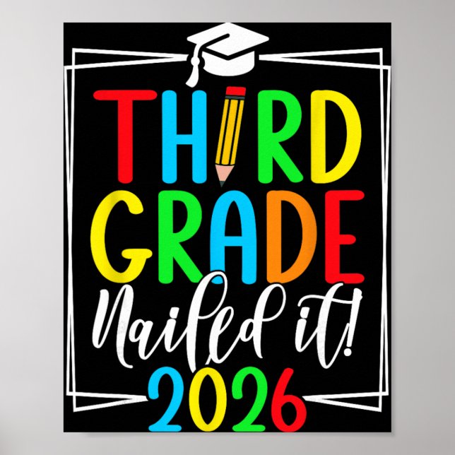 3rd Grade 2026 Third Grade Graduation _1  Poster (Front)