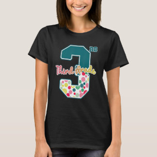 3Rd Grade In Green Dots Its A Good Day To Teach Ti T-Shirt
