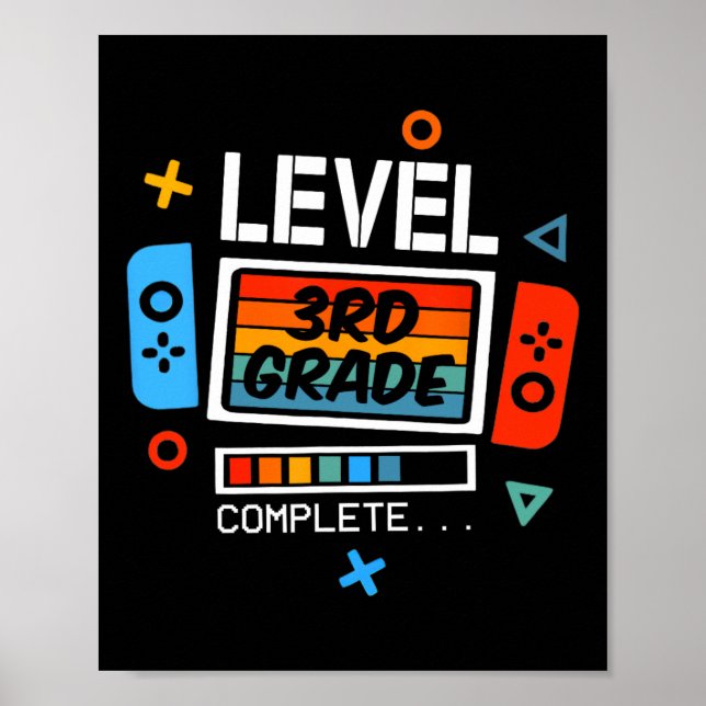 3rd Grade Level Complete Last Day Of School Video  Poster (Front)