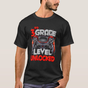 3Rd Grade Level Unlocked Back To School 2022 Gamer T-Shirt