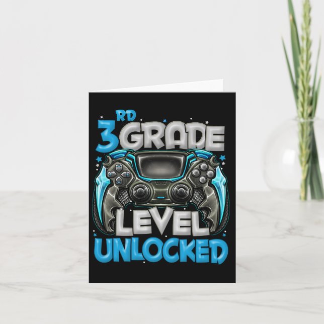 3rd Grade Level Unlocked Game On 3rd Grade Back To Card (Front)
