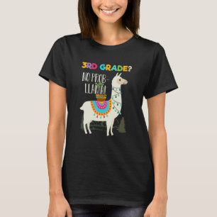 3rd Grade No Prob Llama Back To School T-Shirt