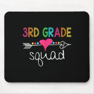 3rd Grade Squad Third Teacher Student Team Back To Mouse Pad