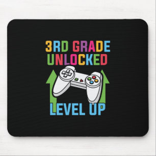 3rd Grade Teacher 3rd Grade Level Up Mouse Pad