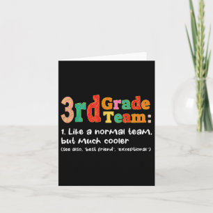 3rd Grade Team Definition Like Normal Team Back To Card
